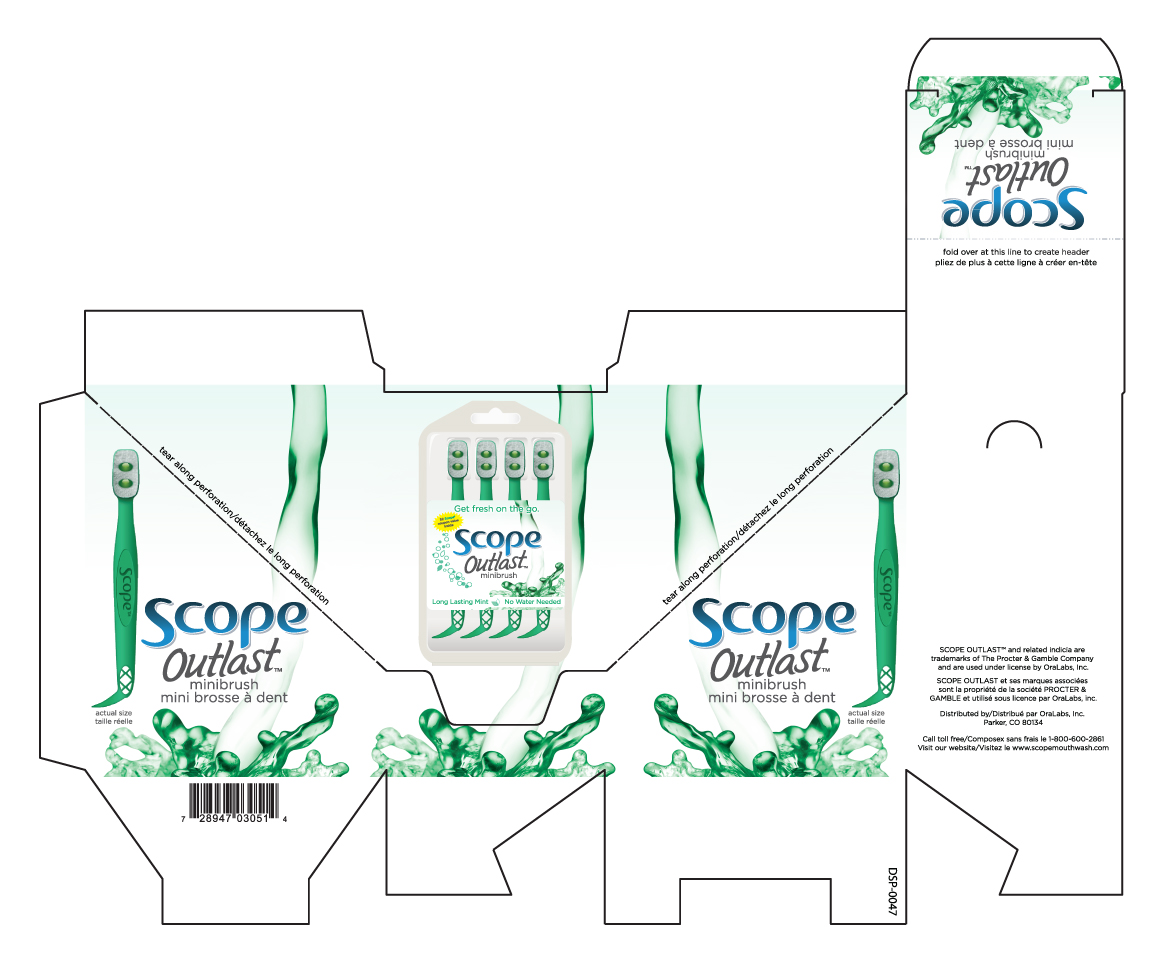 Scope Minibrush - Retail Packaging